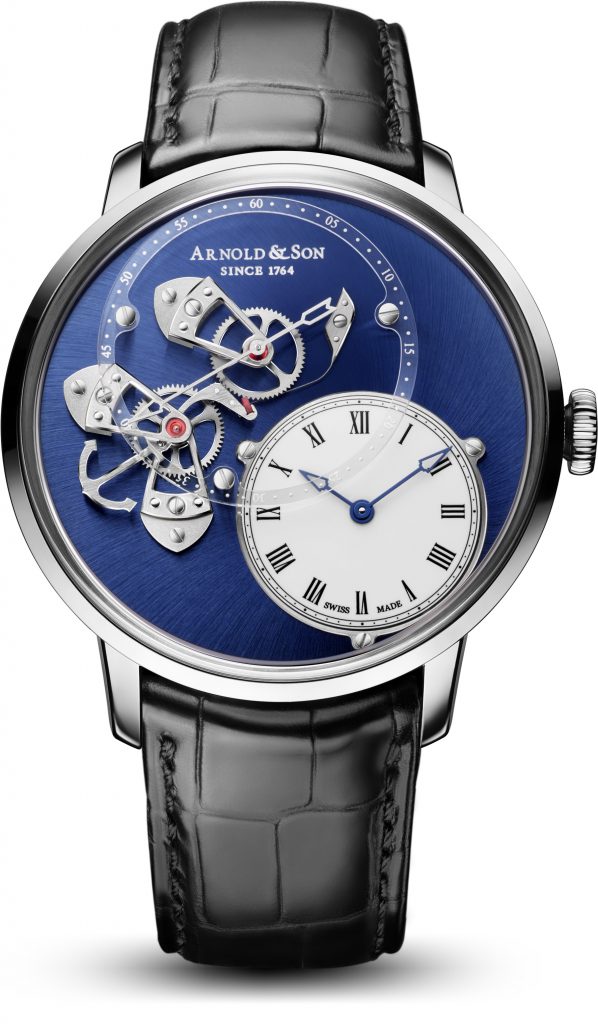 Arnold & Son DSTB Stainless Steel - blue_front_hr